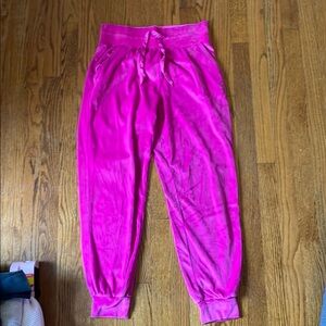 Vibrant Pink Jogger Pants